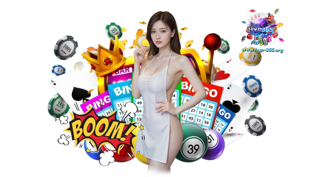 hyp365 เกมคาสิโนมีหลายรูปแบบให้เลือก ภาพสวยสายโบนัสแตกถี่